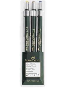 étui de 3 Porte-mines TK-FINE 9760 FABER-CASTELL