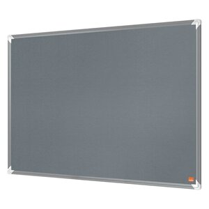 Nobo tableau d'affichage en feutre premium plus 90x60 cm gris
