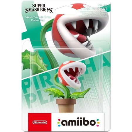 Figurine Amiibo N°66 Plante Piranha Collection Super Smash Bros