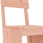 vidaXL Ensemble de bar de jardin 7 Pièces bois massif douglas