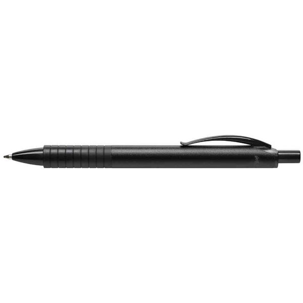 Stylo-bille rétractable basic  noir faber-castell