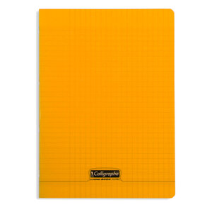 Cahier 8000 POLYPRO 210 x 297 mm 96P 90g Orange CALLIGRAPHE