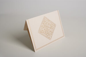 PAPERTREE TAJ Lot de 5 Enveloppes cadeau (A5) Beige poudré