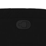 vidaXL Fauteuil inclinable noir tissu
