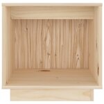 vidaXL Table de chevet 40x30x40 cm Bois de pin solide