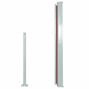 vidaXL Auvent latéral rétractable 120 x 300 cm Marron