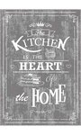 Tapis de cuisine KITCHEN 60 x 90 cm - Gris
