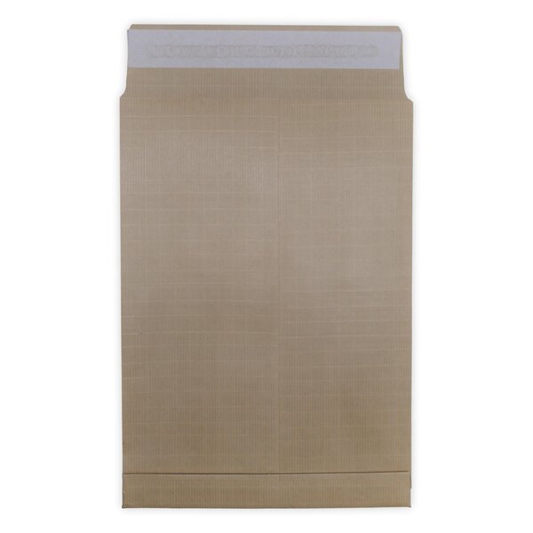 Lot de 250 enveloppes pochettes kraft armé à soufflet marron 250 x 353 + 30 mm