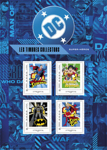 Collector 4 timbres - DC - Lettre Verte