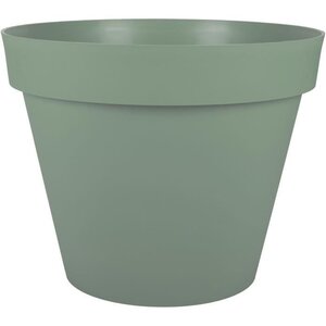 Pot de fleur rond Ø 60 x 47 cm vert laurier - 76 L