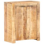 vidaXL Buffet 59x33x75 cm Bois de manguier brut