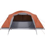 vidaXL Tente familiale Crossvent 8 personnes orange imperméable