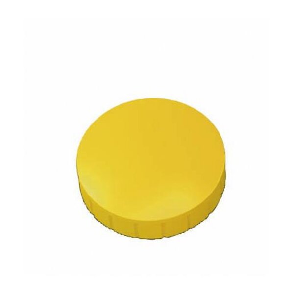 Boite de 10 Aimants MAULsolid 32mm Puiss. 0,8 kg Jaune MAUL