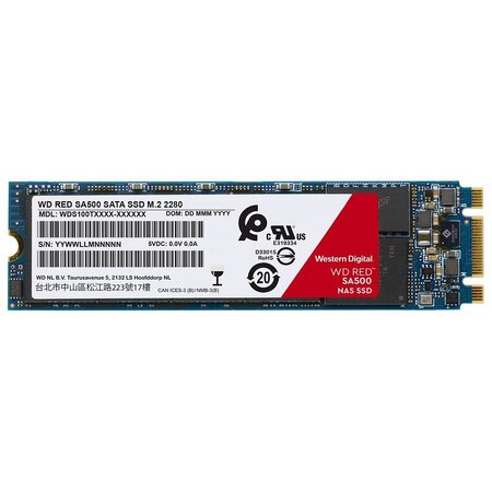 Disque Dur SSD Western Digital Red 500Go - S-ATA M.2 Type 2280 - La Poste