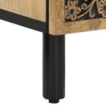 vidaXL Armoire latérale 40x33x75 cm bois massif de manguier