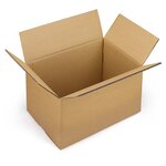 Caisse carton brune double cannelure raja 50x31x31 cm (lot de 15)