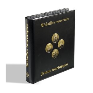 Album OPTIMA pour médailles souveniers avec 5 pochettes OPTIMA