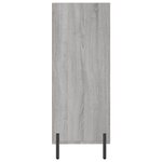 vidaXL Armoire à étagères sonoma gris 69 5x32 5x90cm bois d'ingénierie