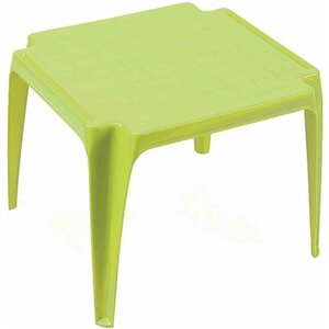 PROGARDEN 436031 - Table enfant vert anis 50 x 50 cm