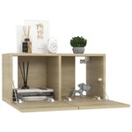 vidaXL Ensemble de meubles TV 6 Pièces Chêne sonoma Bois d'ingénierie