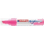 Marqueur acrylique large 5000 rose fluOrescent 5-10 mm x 5 EDDING