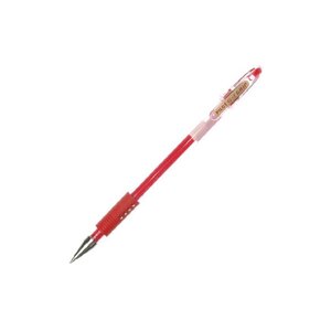 Stylo bille Gel G1 Grip Bille 0,7mm tracé 0,5mm Rouge x 12 PILOT