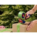 tesapack ruban adhésif emballage Eco & Strong 50 mm x 66 m Vert x 6 TESA