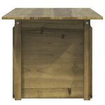 vidaXL Table de jardin 100x50x75 cm bois de pin imprégné