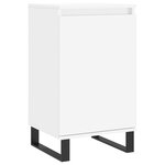 vidaXL Buffets 2 Pièces blanc 40x35x70 cm bois d’ingénierie