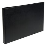 Classeur Rembordé Pvc Dos Rond 4 Anneaux 30mm - A3 Horizontal - Noir - Exacompta