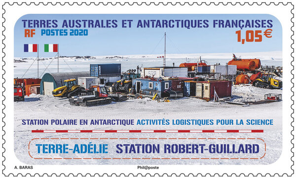 Timbre - TAAF - Station Robert Guillard