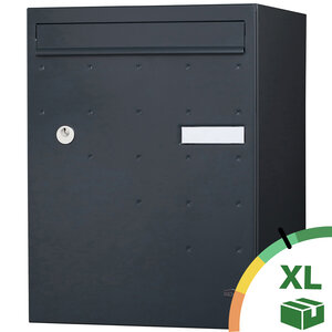 Boite à colis atout 1 porte gris anthracite