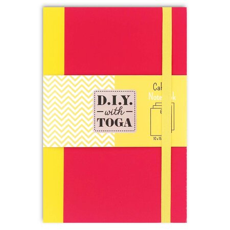 Carnet De Note Bicolore - Fuschia - Draeger paris