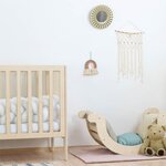 Lit bébé KIPPY 60 x 120 blanc et naturel