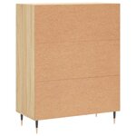 vidaXL Buffet chêne sonoma 69 5x34x90 cm bois d'ingénierie