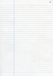 Registre ligné travers + Marge folioté 31x21 cm 200 Pages Noir ELVE