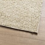 vidaXL Tapis shaggy PAMPLONA poils longs moderne doré 160x230 cm