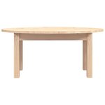 vidaXL Table basse 80x40x35 cm Bois massif de pin