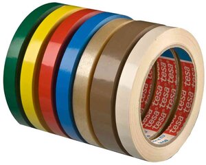 6 x ruban adhésif pour emballage 4204, transparent, 25x66mm tesa