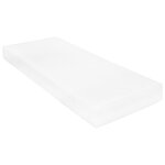 vidaXL Matelas 90x200 cm 7 zones Mousse PU 16 cm H2 H3