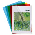 Sachets de 10 pochettes coin PVC 13/100 Assorties x 10 EXACOMPTA
