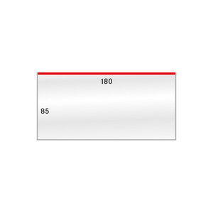 Gaines de protection 180 x 85 mm pour billets de banque.