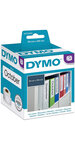 DYMO LabelWriter Boite de 1 rouleau de 110 étiquettes blanches Classeur dos large 59mm x 190mm