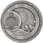 Pièce de monnaie en Argent 5 Dollars g 62.2 (2 oz) Millésime 2023 SUPERMAN