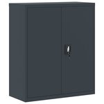 vidaXL Classeur anthracite 90x40x145 cm acier