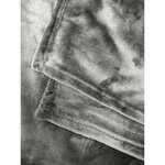 Couverture microflanelle 220 x 240 cm gris