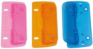 Perforateur de poche capacité: 3 feuilles rose ICE WEDO