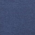 vidaXL Têtes de lit 4 Pièces Bleu 90x5x78/88 cm Tissu