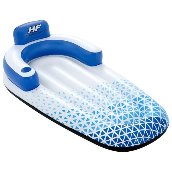Bestway Chaise longue flottante Hydro Force 183x97 cm Bleu