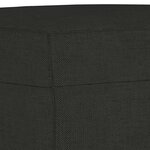 vidaXL Banc Noir 70x35x41 cm Tissu